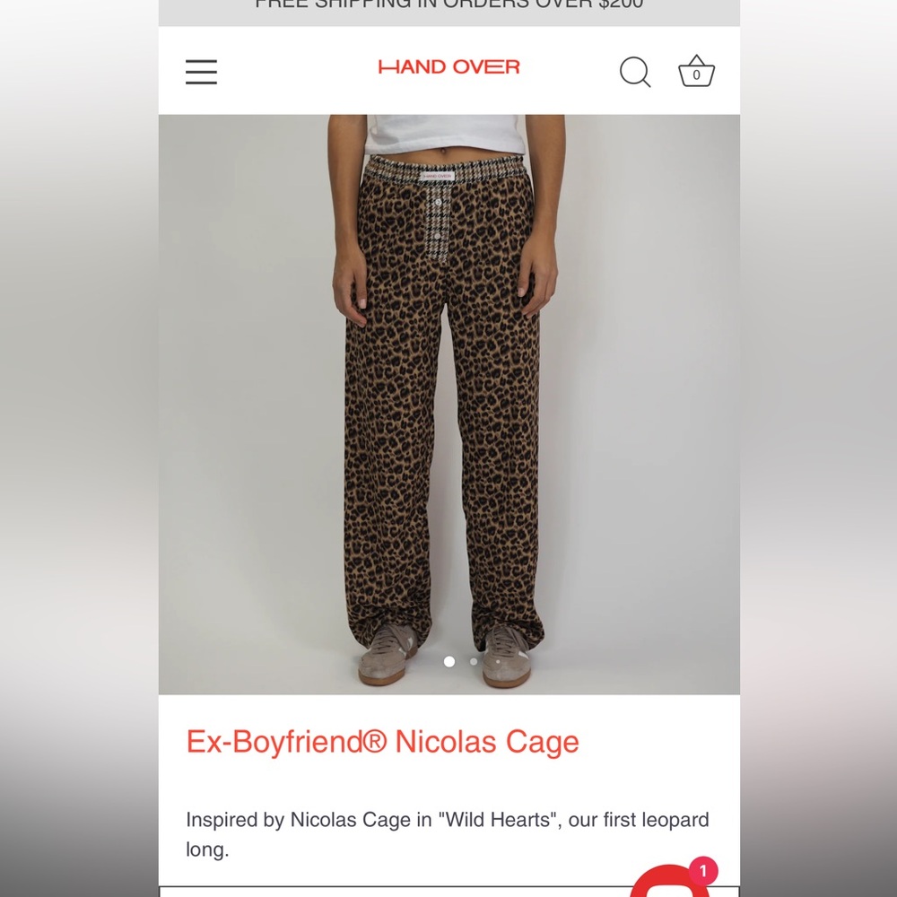 handover ex boyfriend pants
